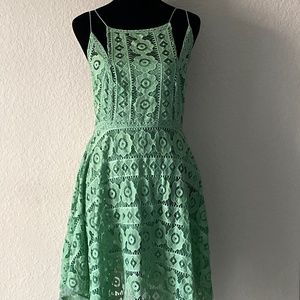 Free People backless summer hem dress